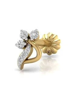 Diamond nosepin 6 stone